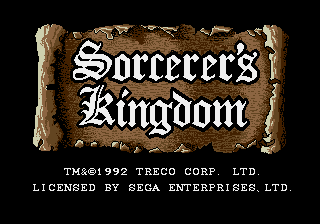 Sorcerer's Kingdom (USA) (Beta)